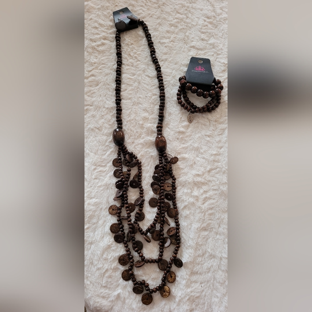 Paparazzi Necklace, Earrings & Bracellet - NWT